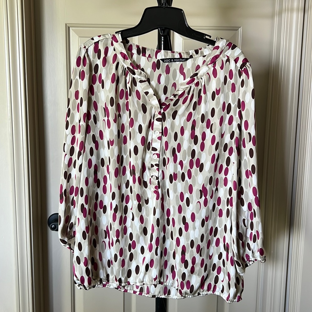 Poke a dot blouse